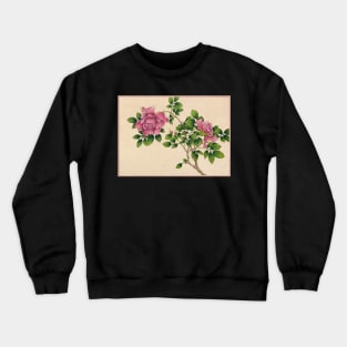 Rose (18th Century) painting by Zhang Ruoai. Original from The Cleveland Museum of Art Crewneck Sweatshirt